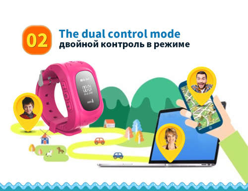 Q50 KIDS GPS TRACKING EMERGENCY SMARTWATCHES BLACK, LIGHT BLUE AND PINK