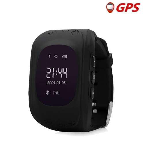 Q50 GPS TRACKING EMERGENCY KIDS SMARTWATCHES. BLACK ONLY