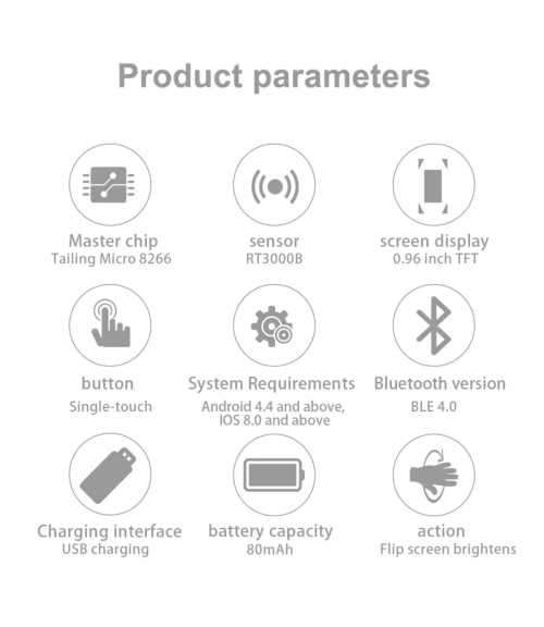 M3 SMARTBRACELET HEART RATE MONITOR, OXYGEN ECT.