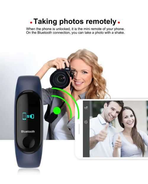 M3 SMARTBRACELET HEART RATE MONITOR, OXYGEN ECT.