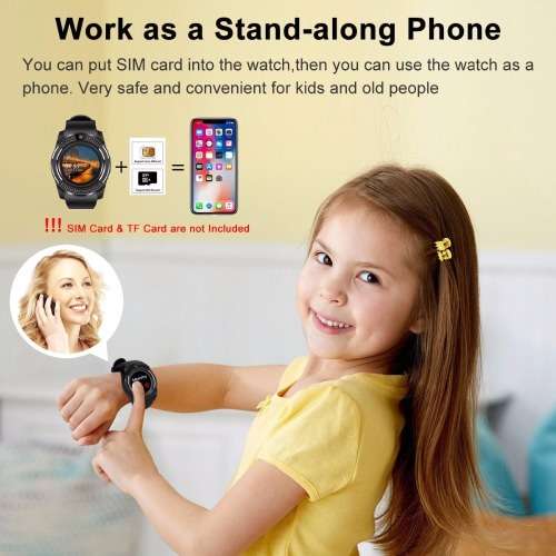 NEW V8 ANDROID BLUETOOTH, OWN SIM SLOT TO BE USED AS A STAND ALONE PHONE . BLACK WITH SILVER