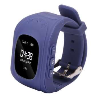 Q50 KID'S GPS TRACKING EMERGENCY SMARTWATCHES. BLACK