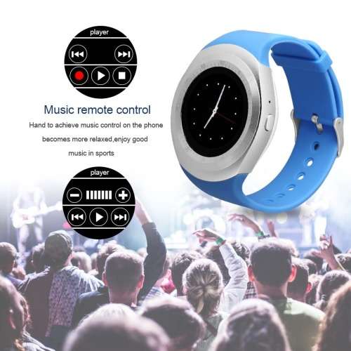 NEW Y1 BLUETOOTH SMARTWATCHES, OWN SIM SLOT 32GB MEMORY SLOT. BLACK, WHITE, SKY BLUE ,PINK