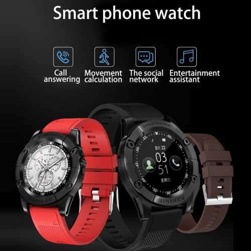 NEW SW98 BLUETOOTH WITH SIM SLOT CAMERA HD DISPLAY. BLACK WITH SILVER, RED. IN RETAIL BOX
