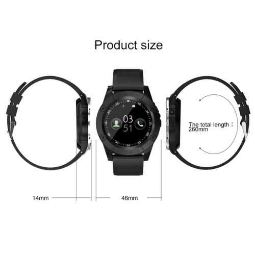 NEW SW98 BLUETOOTH WITH SIM SLOT CAMERA HD DISPLAY. BLACK WITH SILVER, RED. IN RETAIL BOX
