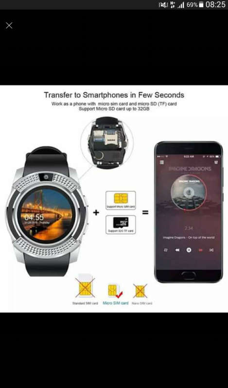 NEW V8 ANDROID BLUETOOTH, OWN SIM SLOT TO BE USED AS A STAND ALONE PHONE . BLACK, BLACK/SILVER