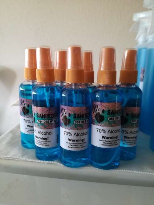 70% ALCOHOL HAND SANITIZER SPRAY 110ML WITH NOZZLE