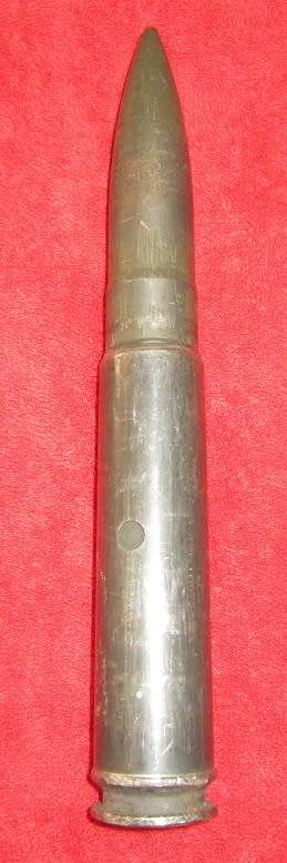 27 x 145 Mauser Euro Fighter Drill Round as used in Gripen Jet