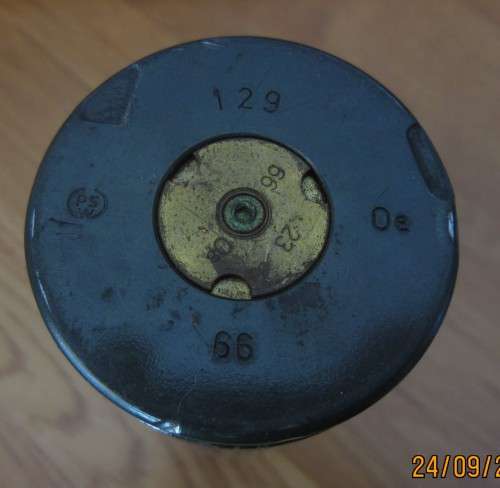 35 mm Oerlikon Anti Aircraft Fired Case