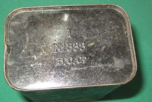 British WW2 Flare Gun Cartridge Tin 1942