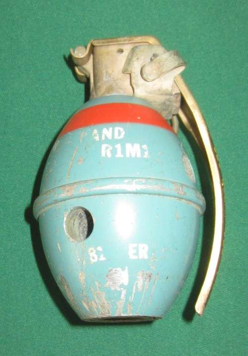 Practice Grenade INERT used