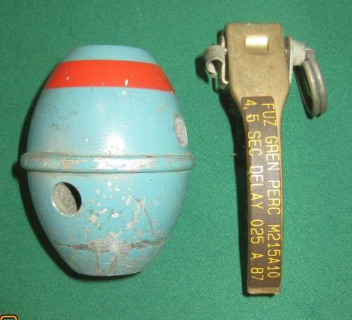 Practice Grenade INERT used
