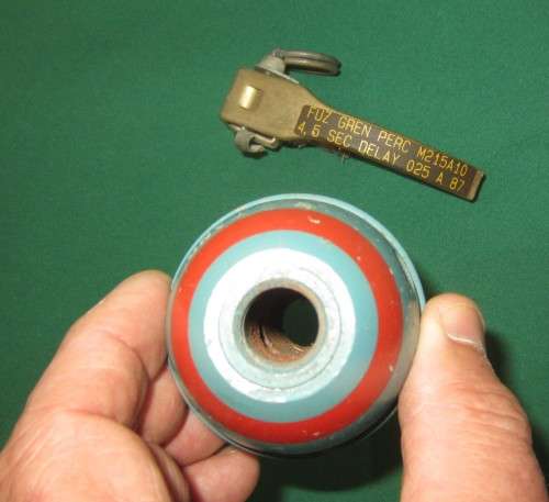 Practice Grenade INERT used