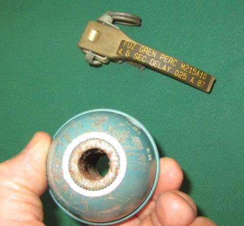 Practice Grenade INERT used
