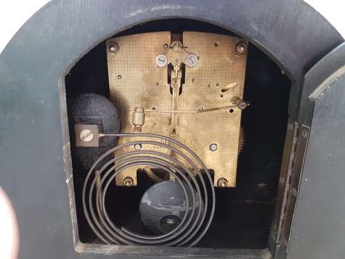Smiths Enfield Mantel Clock Two Chime with Pendulum. Made in England.