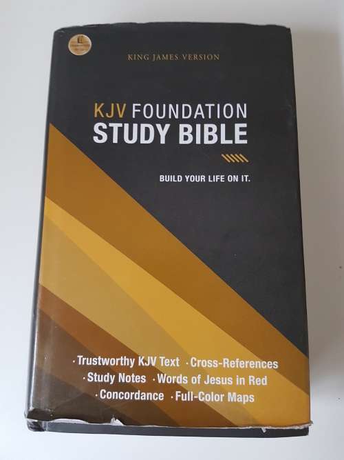 KJV Foundation Study Bible. NEW, CLEAN, AND UNMARKED.
