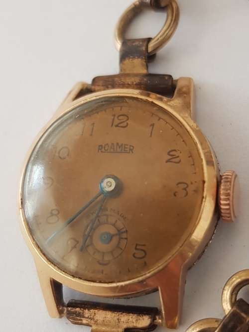 3 interesting vintage ladies' watches. Rotary is Gold Filled Swiss.  Tosca Waterproof. Roamer Swiss.