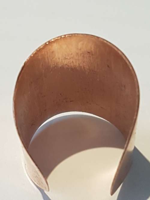 Copper Wrap Around Ring. Artisan Made , Unique.