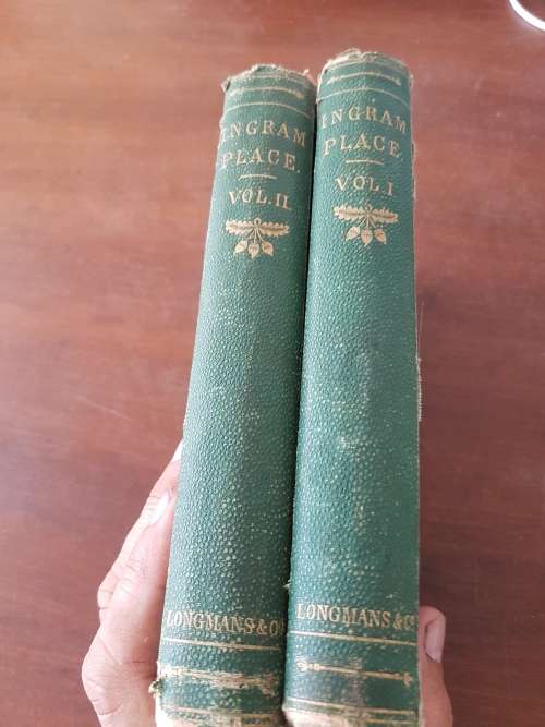 Ingram Place. A Novel. By a Cape Colonist. ONE OF THE FIRST BOOKS BY A SOUTH AFRICAN WOMAN, 1874.