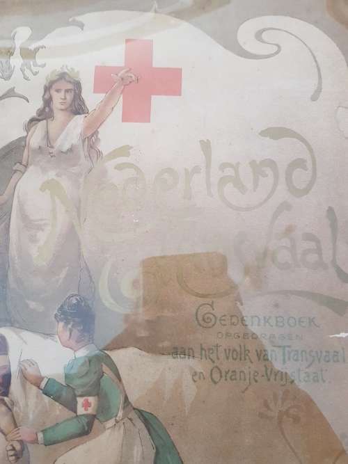 Nederland Transvaal Gedenkboek opgedragen aan het volk van Transvaal en Oranje-Vrijstaat