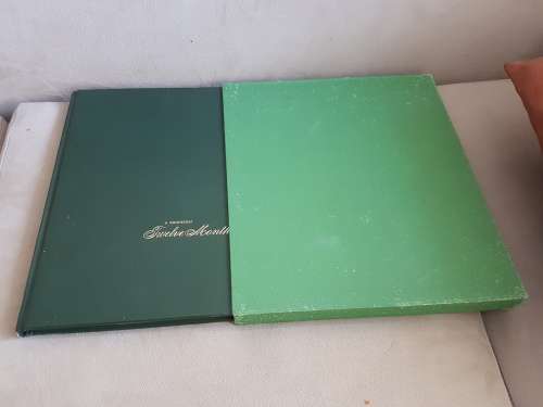 A Rhodesian Twelve Months of Flowers. LEATHER BOUND DE LUXE EDITION. By Sinclair, Jan