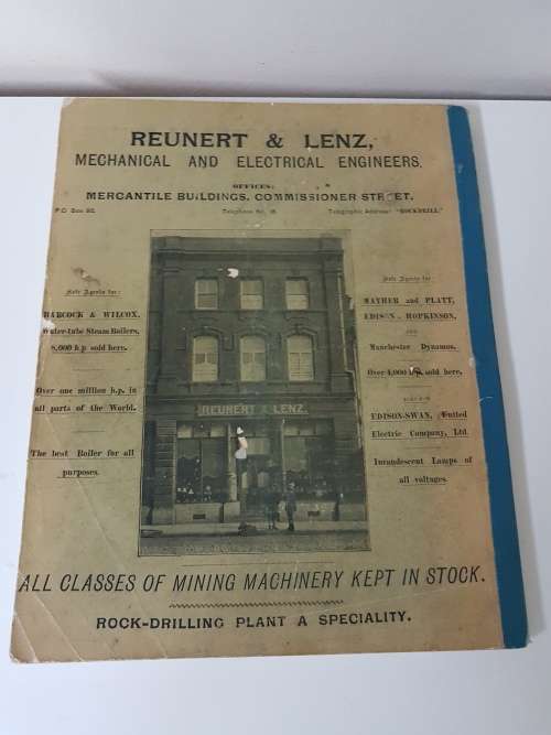 1895! Progressive Johannesburg. Illustrated. A Retrospect of Eight Years Progress. Longland, Henry