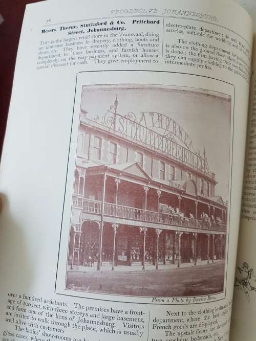 1895! Progressive Johannesburg. Illustrated. A Retrospect of Eight Years Progress. Longland, Henry