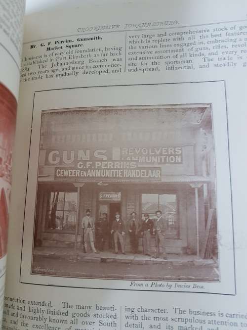 1895! Progressive Johannesburg. Illustrated. A Retrospect of Eight Years Progress. Longland, Henry