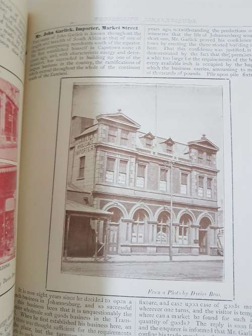 1895! Progressive Johannesburg. Illustrated. A Retrospect of Eight Years Progress. Longland, Henry