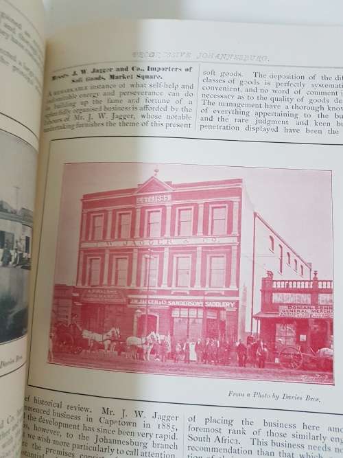 1895! Progressive Johannesburg. Illustrated. A Retrospect of Eight Years Progress. Longland, Henry