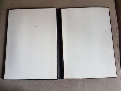 Wood Geometric Carved Panel Folder