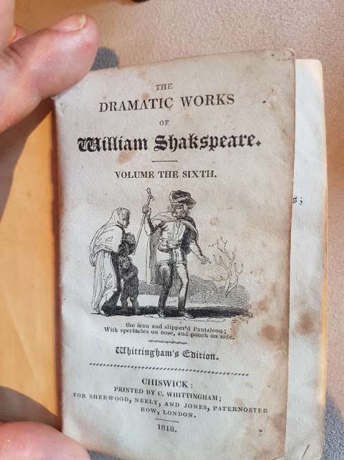Shakspeare, in Seven Volumes. With Two Hundred and Thirty Embellishments.etc. VOLUMES 1 TO 6.