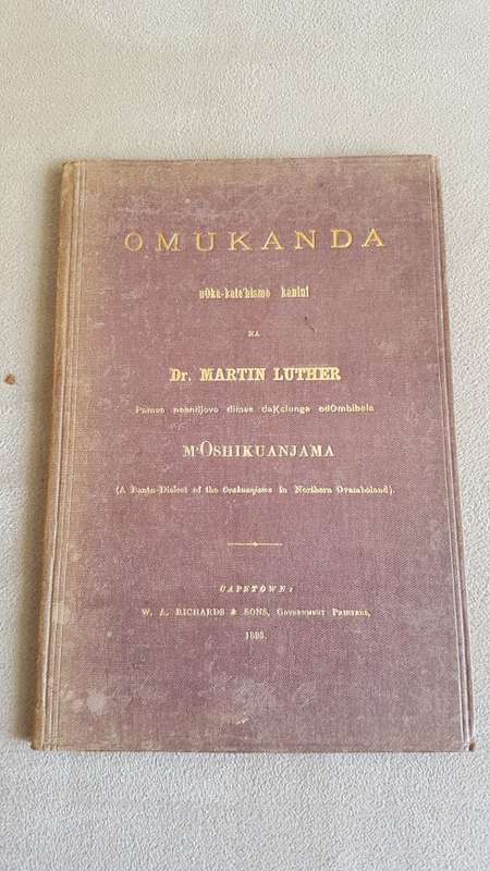 Omukanda. uOka-kate`hismo kanini ka Dr. Martin Luther Pamue neendjovo dimue daKalunga odOmbibela M`O