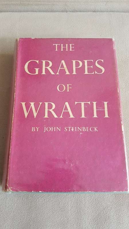 The Grapes of Wrath FIRST U.K. EDITION. Steinbeck, John. Very good condition. Price reduced.