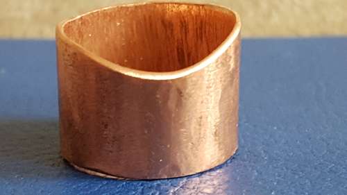 Pure Copper Band Ring.