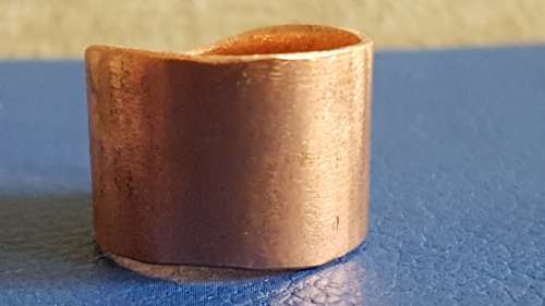 Pure Copper Band Ring.