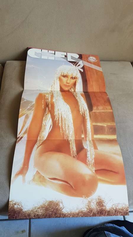 Cher.  Hand-signed and inscribed 1982 Sun City Programme Tour Book