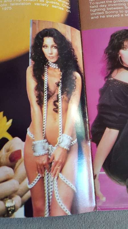 Cher.  Hand-signed and inscribed 1982 Sun City Programme Tour Book