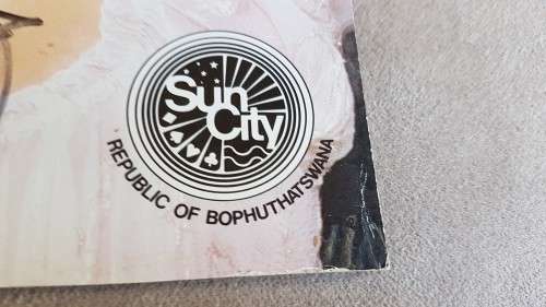 Cher.  Hand-signed and inscribed 1982 Sun City Programme Tour Book