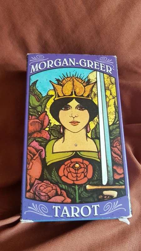 Morgan-Greer Tarot Cards. Magical Unicorns. Instructions and 78 card deck. Bill Greer Illustrations.