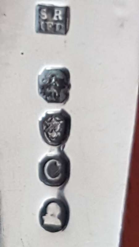 Large Solid Silver Georgian Berry Spoon. Solomon Royes and John East Dix. 1819. 51.3 grammes.