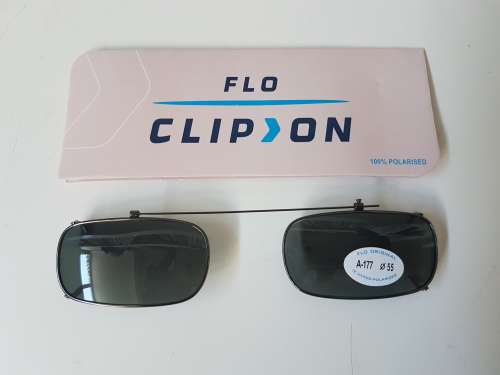BRAND NEW Clip on Sunglasses. 100% Polarized. 100% UV absorption. ADJUSTABLE Sent from inside S.A.