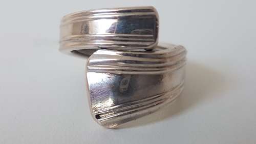 NEW Solid Silver Belgian Hallmark Ring.  10 grammes heavy.