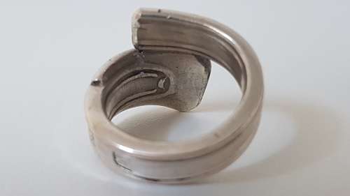 NEW Solid Silver Belgian Hallmark Ring.  10 grammes heavy.