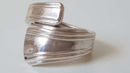 NEW Solid Silver Belgian Hallmark Ring.  10 grammes heavy.