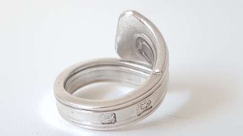 NEW Solid Silver Belgian Hallmark Ring.  10 grammes heavy.