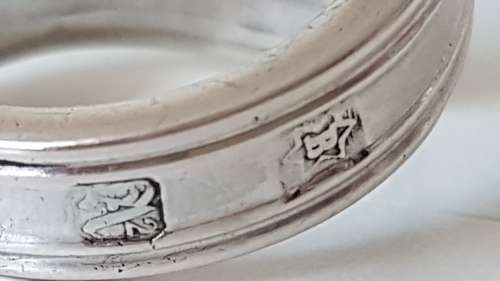NEW Solid Silver Belgian Hallmark Ring.  10 grammes heavy.