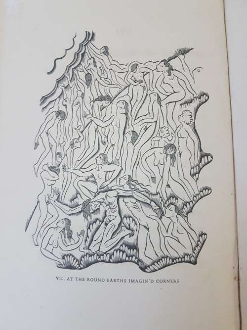 The Holy Sonnets of John Donne. SIGNED BY ERIC GILL. Edition limited to 550