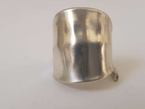 Spoon Ring.  Solid Silver. Marked. 5  grammes.