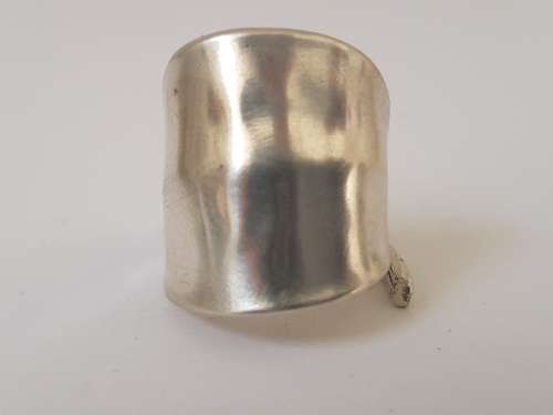 Spoon Ring.  Solid Silver. Marked. 5  grammes.